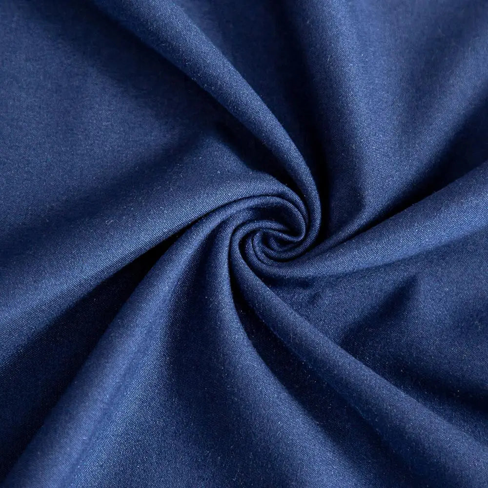Housse De Couette Bleue Nuit tissu