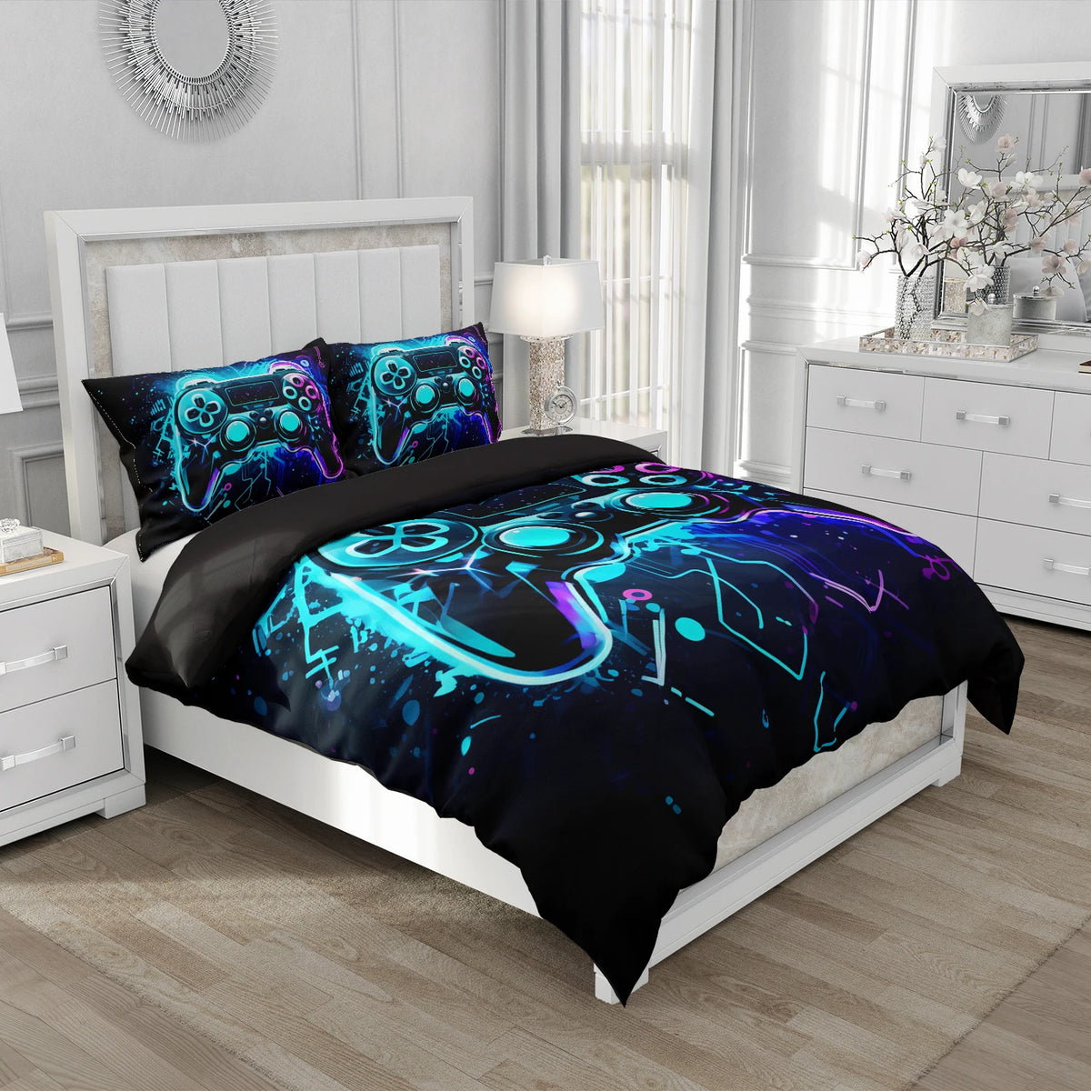 Housse De Couette Ado Garçon Gamer côte 2