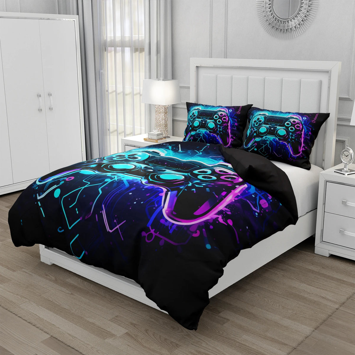 Housse De Couette Ado Garçon Gamer côté