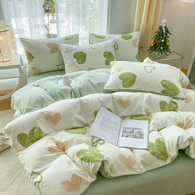 Housse De Couette Coeur Bohème
