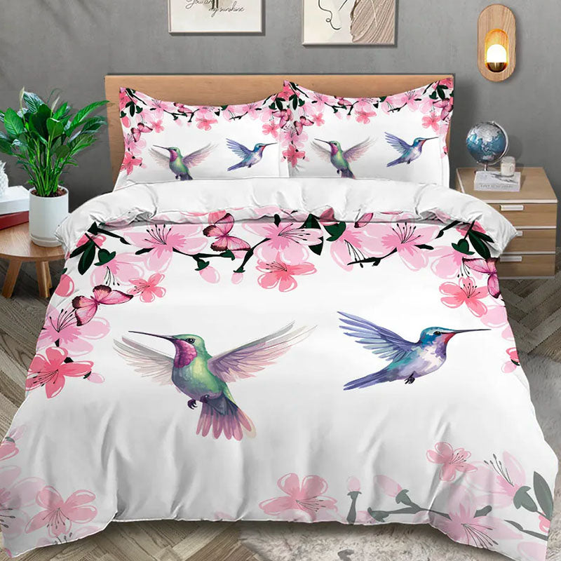 Parure Florale Colibri