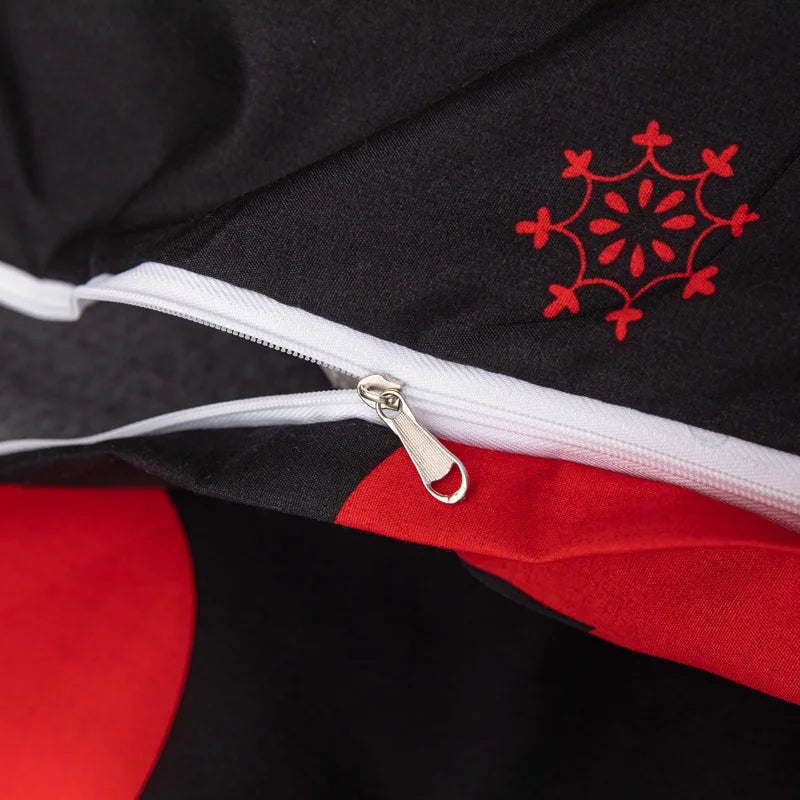 parure coeur à fermeture zippée