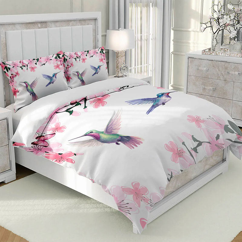 Parure Florale Colibri cote